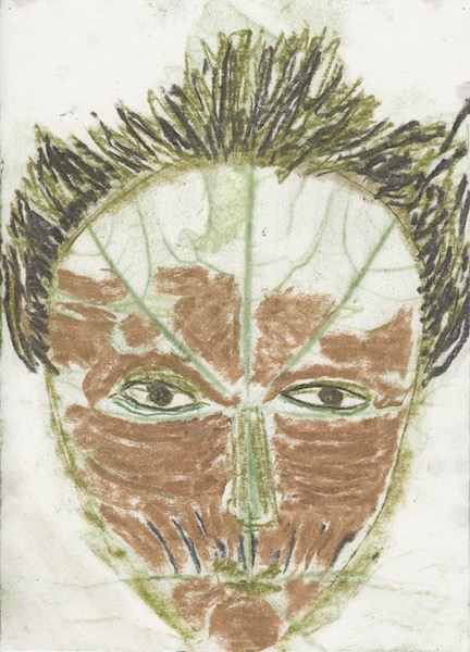 Dirk Zoete - Po. nr.18, 2020, Color chalk on paper, 32 x 23 cm