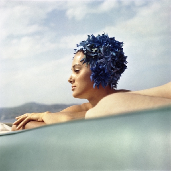 Jacques Henri Lartigue - Sylvana Empain, Juan-les-Pins, août 1961