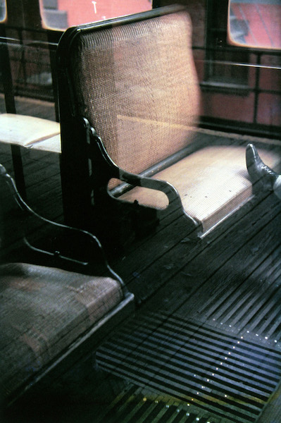 Saul Leiter - Foot on El, 1954