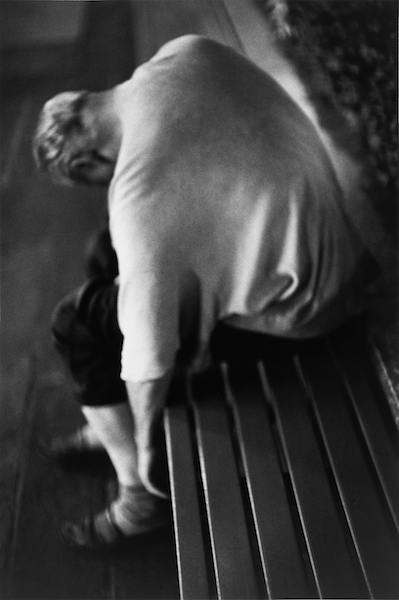 Louis Stettner - Nighttime, Man Sleeping, 2005