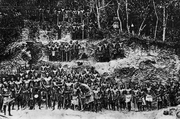 Eric Manigaud - Rassemblement tribal, années 1930, 2021 © Courtesy Cyrille Cauvet