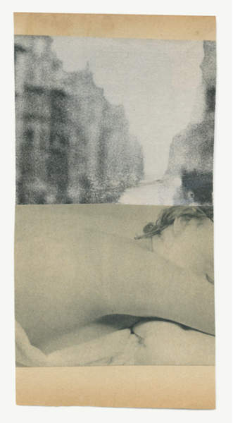 Katrien De Blauwer - She won't open her eyes/ Sleeping beauties (40), 14.01.2021, Collage, 19 x 10 cm