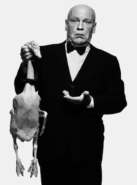 Sandro Miller - Albert Watson/ Alfred Hitchcock with Goose (1973), 2014