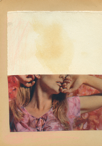 Katrien De Blauwer - He loves me...He loves me not... (6), 07.10.2022, Collage, 38,5 x 31 cm