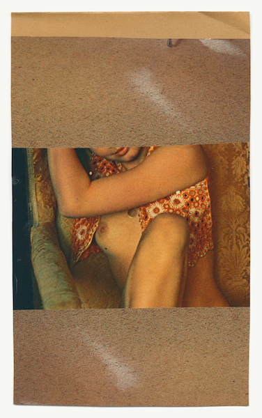 Katrien De Blauwer - He loves me...He loves me not... (13), 05.05.2023, Collage, 38,5 x 31 cm