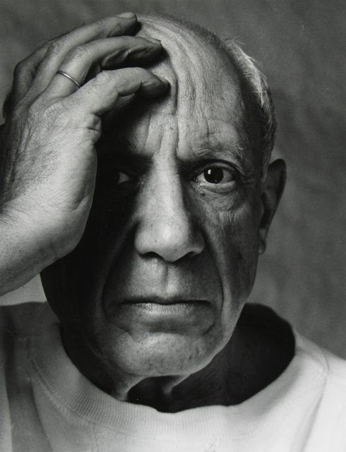 Arnold Newman - Pablo Picasso, Vallauris, France, 1954