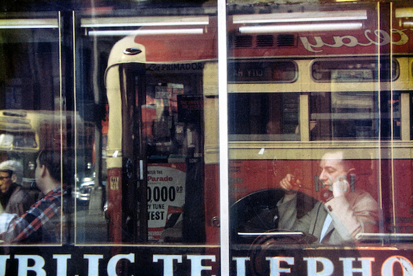 Saul Leiter - Phone Call, 1957