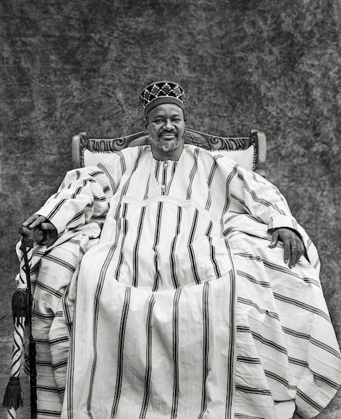 Jean-Dominique Burton - His Majesty the Emperor le Mogho Naba Ban Oogo