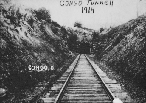 Eric Manigaud - Congo tunnell, 1914, 2023 © Courtesy Cyrille Cauvet